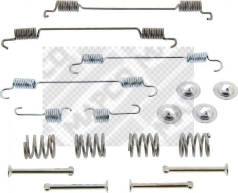 Mapco 9124 - Set accesorii, sabot de frana aaoparts.ro