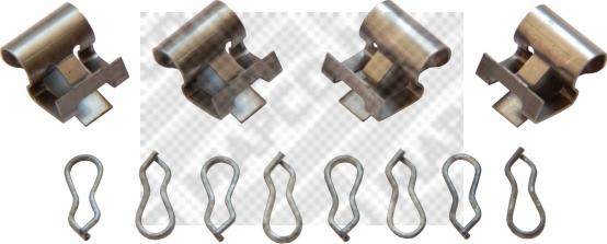 Mapco 9179 - Set accesorii, placute frana aaoparts.ro