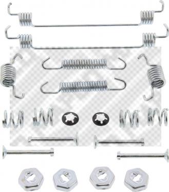 Mapco 9172 - Set accesorii, sabot de frana aaoparts.ro