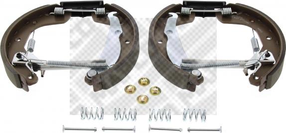 Mapco 9841/1 - Set saboti frana aaoparts.ro