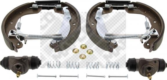 Mapco 9841 - Set saboti frana aaoparts.ro