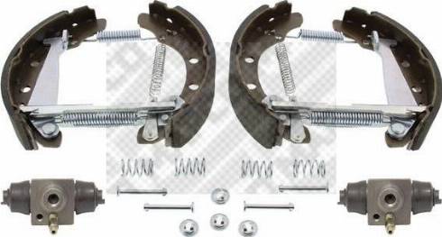 Mapco 9854 - Set saboti frana aaoparts.ro