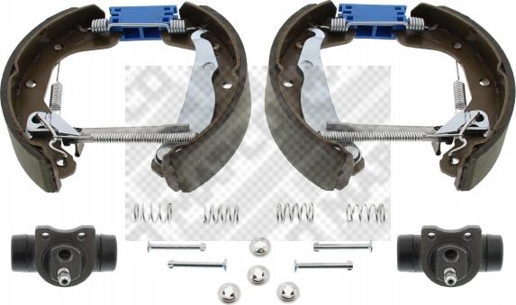 Mapco 9831 - Set saboti frana aaoparts.ro