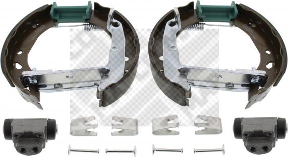 Mapco 9870 - Set saboti frana aaoparts.ro