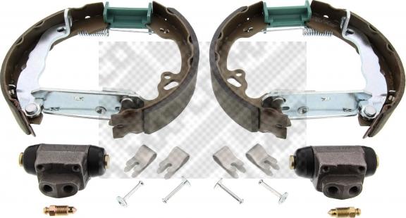 Mapco 9871 - Set saboti frana aaoparts.ro