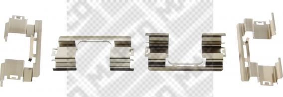 Mapco 9324 - Set accesorii, placute frana aaoparts.ro