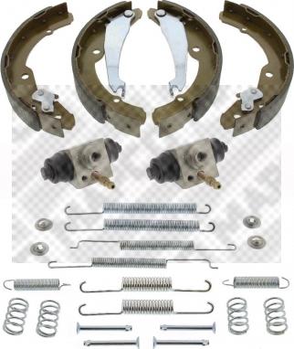 Mapco 9759 - Set saboti frana aaoparts.ro