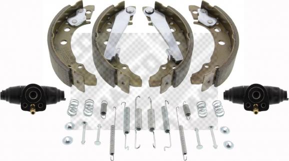 Mapco 9757 - Set saboti frana aaoparts.ro