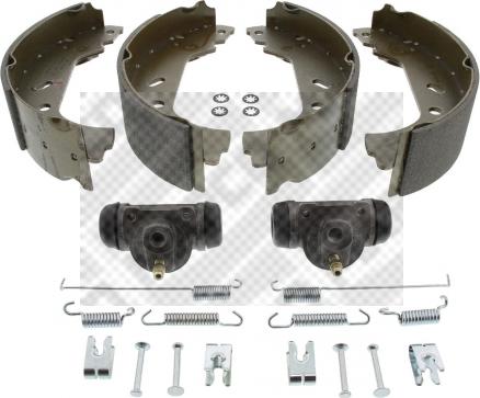 Mapco 9769 - Set saboti frana aaoparts.ro