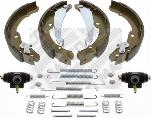 Mapco 9734 - Set saboti frana aaoparts.ro