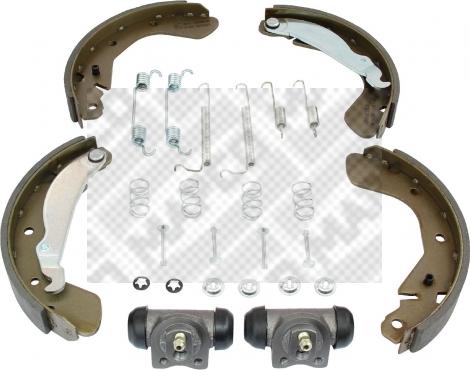 Mapco 9731 - Set saboti frana aaoparts.ro