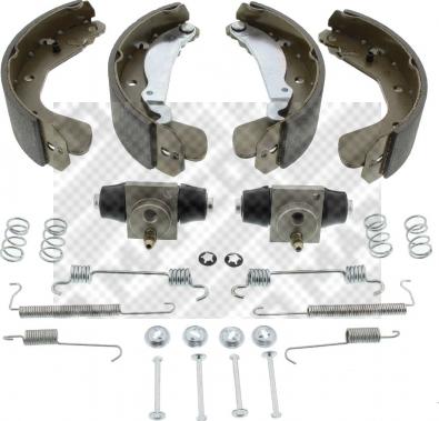 Mapco 9729 - Set saboti frana aaoparts.ro