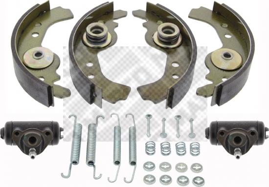 Mapco 9721 - Set saboti frana aaoparts.ro
