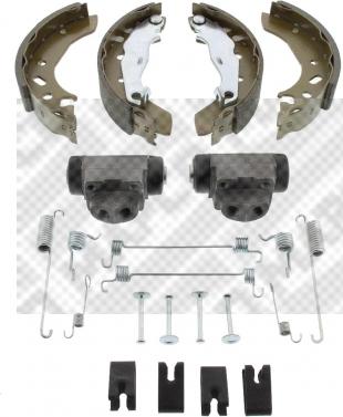 Mapco 9770 - Set saboti frana aaoparts.ro