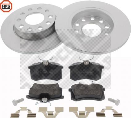 Mapco 47903HPS - Set frana, frana disc aaoparts.ro