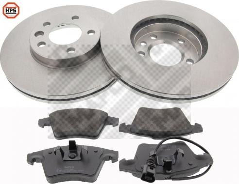 Mapco 47985HPS - Set frana, frana disc aaoparts.ro