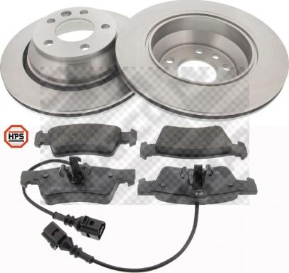 Mapco 47986HPS - Set frana, frana disc aaoparts.ro