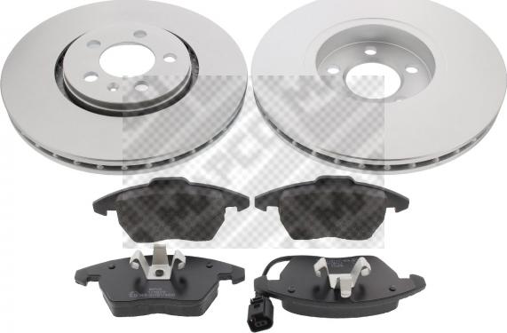 Mapco 47934HPS - Set frana, frana disc aaoparts.ro