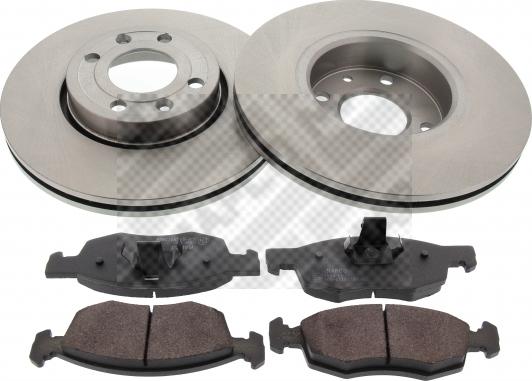 Mapco 47460 - Set frana, frana disc aaoparts.ro