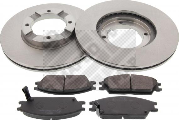 Mapco 47506 - Set frana, frana disc aaoparts.ro