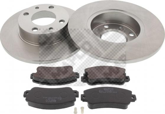 Mapco 47010 - Set frana, frana disc aaoparts.ro