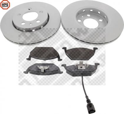 Mapco 47855HPS - Set frana, frana disc aaoparts.ro