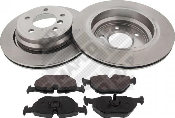 Mapco 47888 - Set frana, frana disc aaoparts.ro