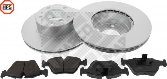 Mapco 47887HPS - Set frana, frana disc aaoparts.ro