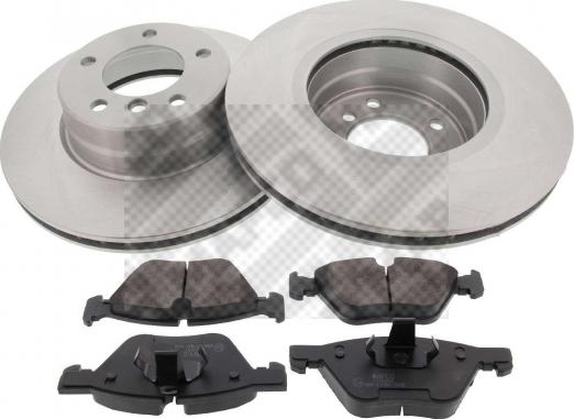 Mapco 47871 - Set frana, frana disc aaoparts.ro