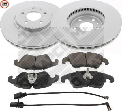 Mapco 47792HPS - Set frana, frana disc aaoparts.ro