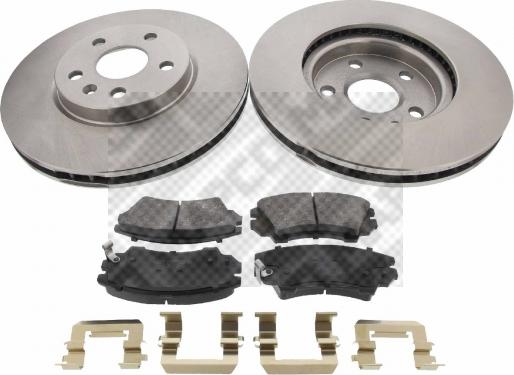 Mapco 47701 - Set frana, frana disc aaoparts.ro