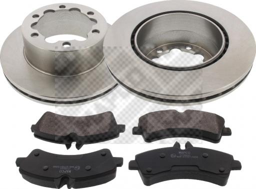 Mapco 47710 - Set frana, frana disc aaoparts.ro