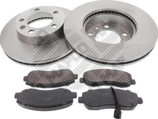 Mapco 47720 - Set frana, frana disc aaoparts.ro