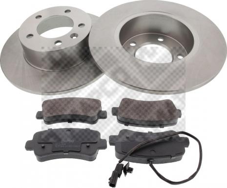 Mapco 47721 - Set frana, frana disc aaoparts.ro