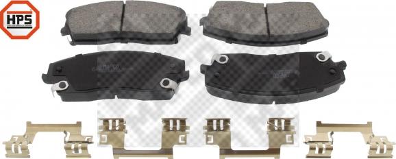 Mapco 6995HPS - Set placute frana,frana disc aaoparts.ro
