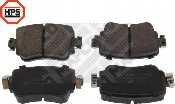 Mapco 6993HPS - Set placute frana,frana disc aaoparts.ro