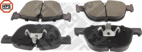 Mapco 6961HPS - Set placute frana,frana disc aaoparts.ro