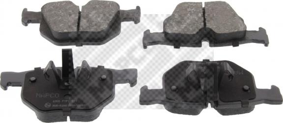 Mapco 6900 - Set placute frana,frana disc aaoparts.ro