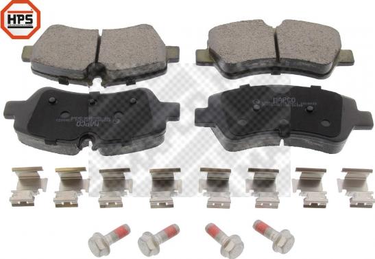 Mapco 6980HPS - Set placute frana,frana disc aaoparts.ro