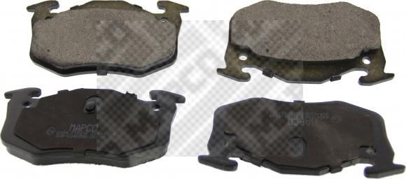 Mapco 6454 - Set placute frana,frana disc aaoparts.ro