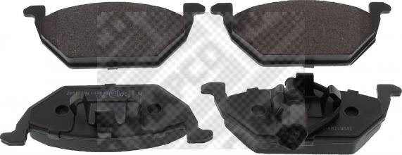 Mapco 6469/1 - Set placute frana,frana disc aaoparts.ro