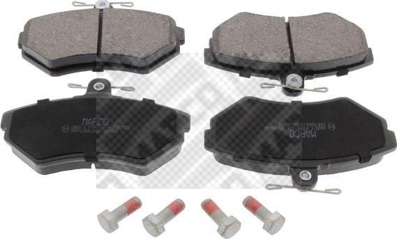 Mapco 6465/1 - Set placute frana,frana disc aaoparts.ro