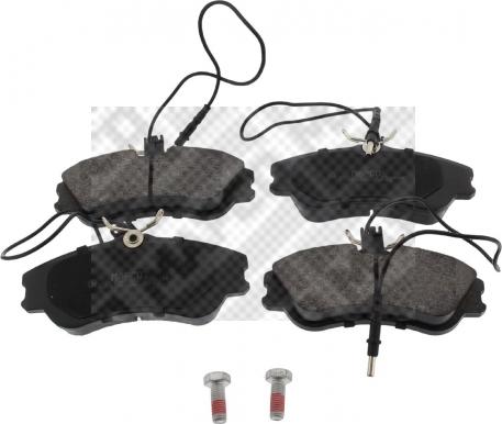 Mapco 6511 - Set placute frana,frana disc aaoparts.ro
