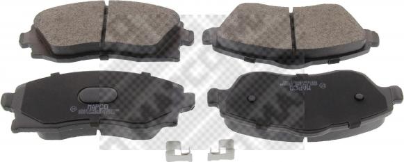 Mapco 6583 - Set placute frana,frana disc aaoparts.ro