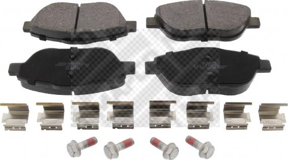 Mapco 6614 - Set placute frana,frana disc aaoparts.ro