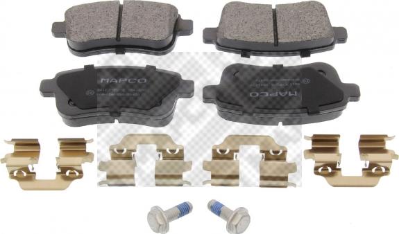 Mapco 6611 - Set placute frana,frana disc aaoparts.ro