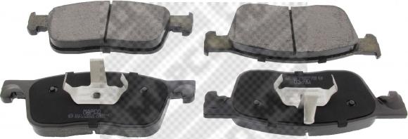 Mapco 6011 - Set placute frana,frana disc aaoparts.ro