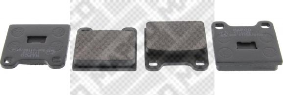 Mapco 6088 - Set placute frana,frana disc aaoparts.ro