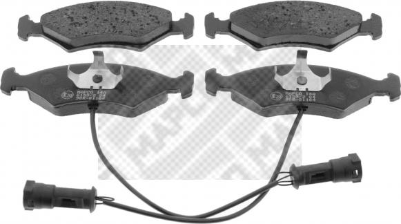 Mapco 6159/2 - Set placute frana,frana disc aaoparts.ro