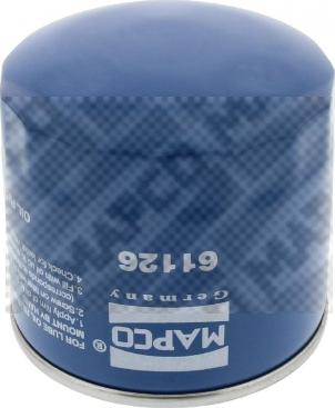 Mapco 61126 - Filtru ulei aaoparts.ro